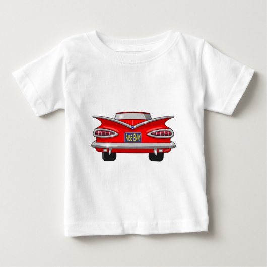 T-shirt Pour Bébé Envie 1959 de passage d'impala de Chevrolet Chevy (Devant)