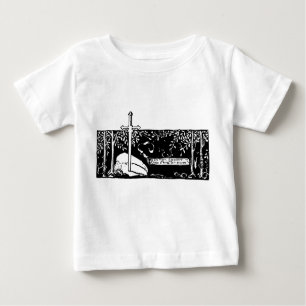 T-shirt Pour Bébé Épée dans la pierre
