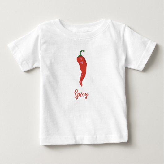 T-shirt Pour Bébé Épicé (Devant)