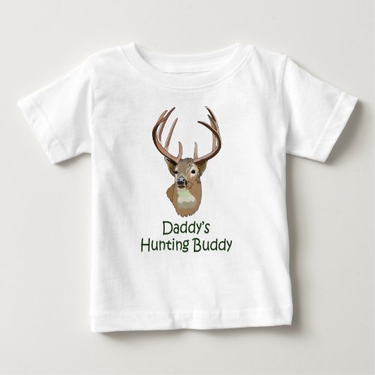 T-shirt Pour Bébé Épouse de chasse (Devant)
