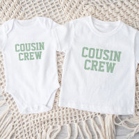 Équipage Cousin | T-shirt bébé enfant Sage