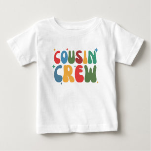 T-SHIRT POUR BÉBÉ ÉQUIPAGE DE COUSIN