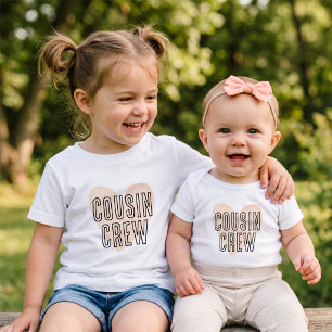 T-shirt Pour Bébé ÉQUIPAGE DE COUSINS Vêtements assortis pour famill