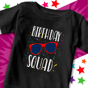 T-shirt Pour Bébé Équipe d'anniversaire du cool Fun Matching Group