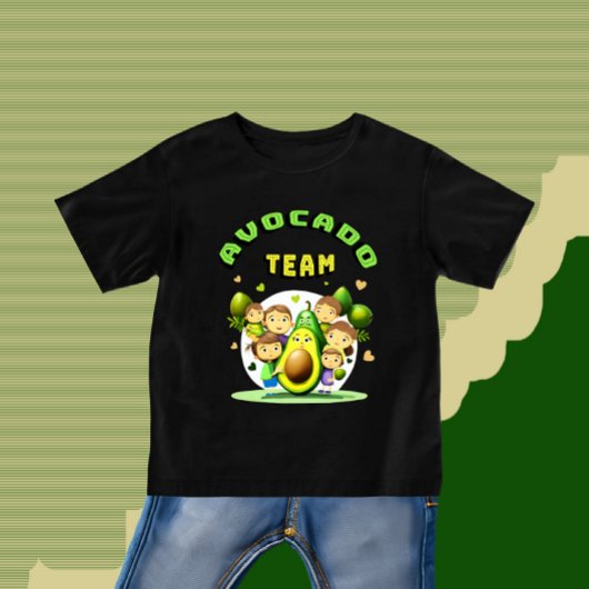 T-shirt Pour Bébé Équipe d'Avocado