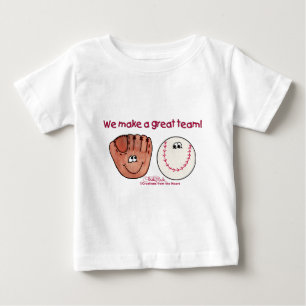 T-shirt Pour Bébé Équipe de baseball et de baseball
