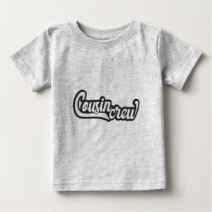 T-shirt Pour Bébé Équipe de cousins