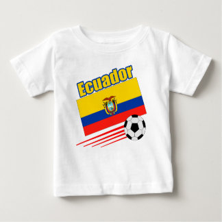 T-shirt Pour Bébé Équipe de football de l'Equateur