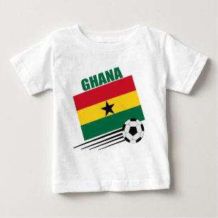 T-shirt Pour Bébé Équipe de football du Ghana