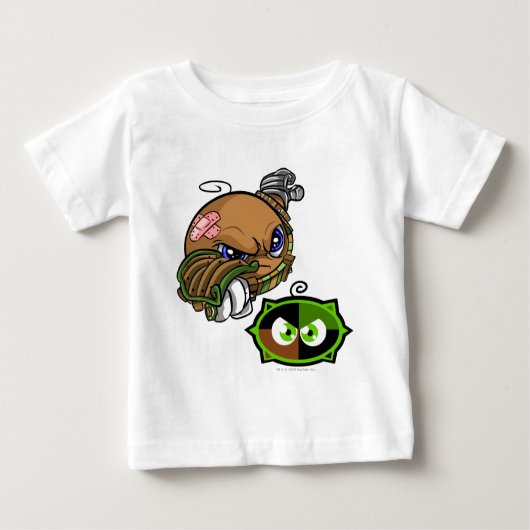T-shirt Pour Bébé Équipe de Kiko Lake Capitaine 1 (Devant)
