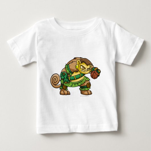 T-shirt Pour Bébé Équipe de Mystery Island Capitaine 2 (Devant)