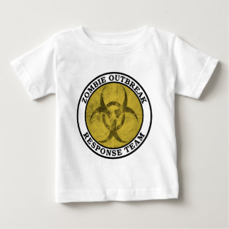 T-shirt Pour Bébé Équipe de réponse de manifestation de zombi