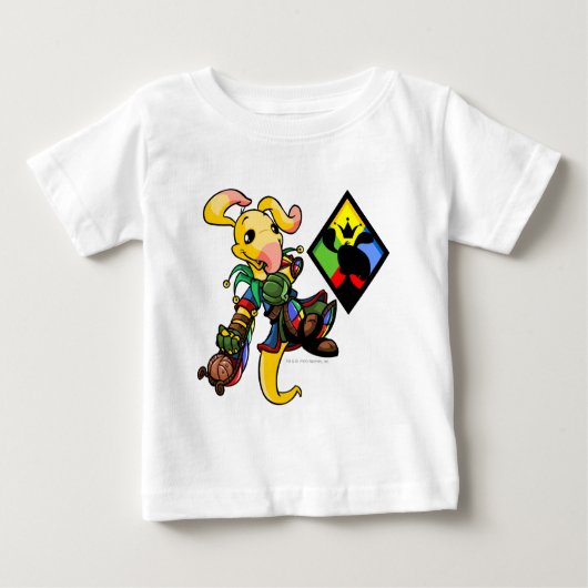 T-shirt Pour Bébé Équipe de Roo Island Capitaine 1 (Devant)