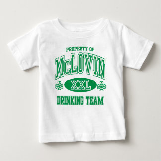 T-shirt Pour Bébé Équipe d'Irlande de boisson McLovin