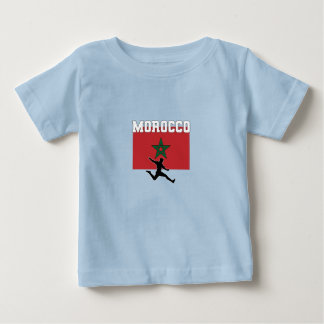 T-shirt Pour Bébé Équipe du Maroc de football