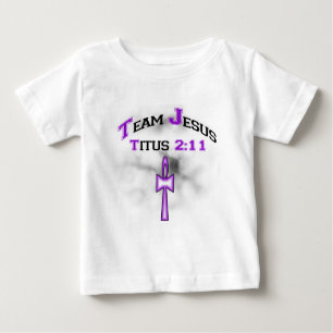 T-shirt Pour Bébé Équipe Jesus Christian Titus 211