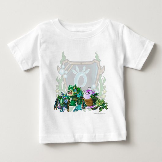 T-shirt Pour Bébé Équipe Maraqua (Devant)