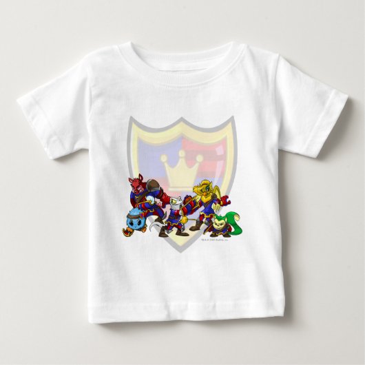 T-shirt Pour Bébé Équipe Meridell Group (Devant)
