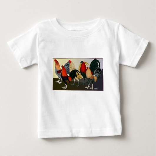 T-shirt Pour Bébé Équipe Rooster Dream (Devant)