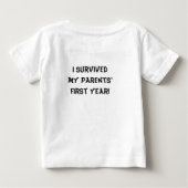 T-shirt Pour Bébé ęr anniversaire (Dos)