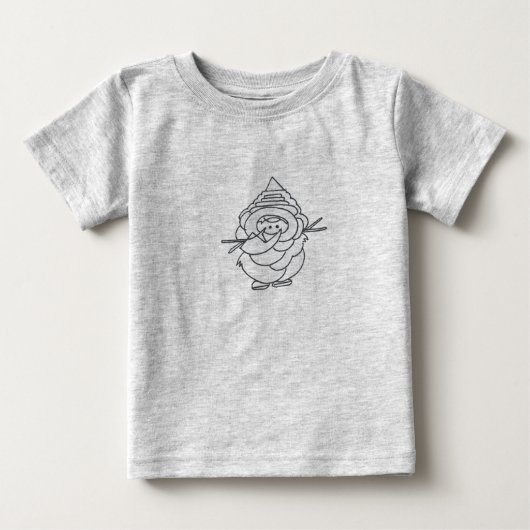 T-shirt Pour Bébé Eskimo Cuddle (Devant)