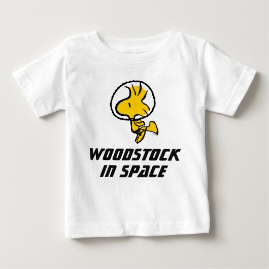 T-shirt Pour Bébé ESPACE | Astronaut Woodstock (Devant)