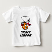 T-shirt Pour Bébé ESPACE | Snoopy (Devant)
