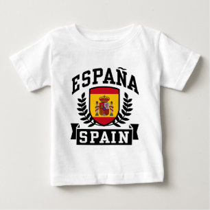 T-shirt Pour Bébé Espagne