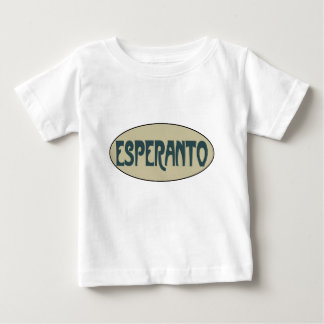 T-shirt Pour Bébé Espéranto