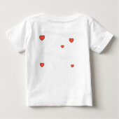 T-shirt Pour Bébé Esprit de Noël avec gnome (Dos)