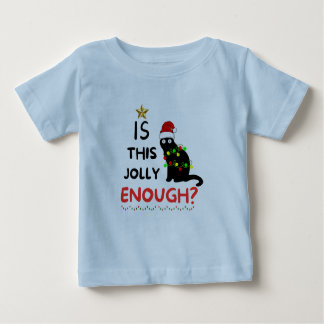 T-shirt Pour Bébé Est-Ce Que C'Est Assez Jolly, Grinch De Noël
