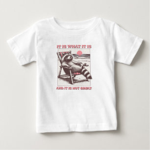 T-shirt Pour Bébé est ce qu'il est et ce n'est pas grand Funny Racco