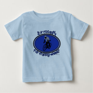 T-shirt Pour Bébé Est-il trop tôt pour des roues de formation ?