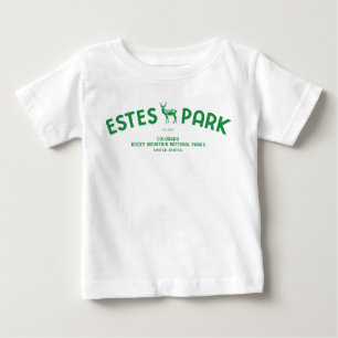 T-shirt Pour Bébé Estes Park Colorado Rocky Mountain National Park B