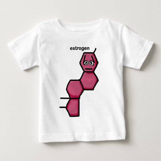 T-shirt Pour Bébé Éstrogène (Devant)
