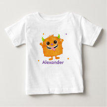 T-shirt pour bébé et tout-petit avec nom personnal