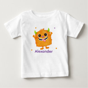 T-shirt pour bébé et tout-petit avec nom personnal