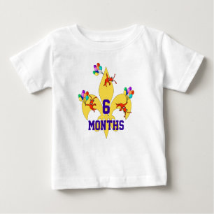 T-shirt Pour Bébé Étape importante d'anniversaire de bébé de Caju