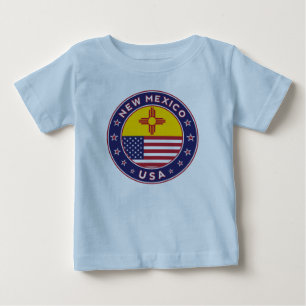 T-shirt Pour Bébé État du Nouveau-Mexique