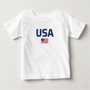 T-shirt Pour Bébé États-Unis