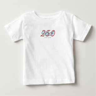 T-shirt Pour Bébé États-Unis 250 ★ Établis en 1776