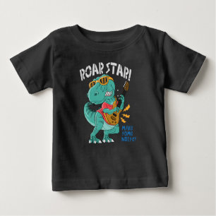 T-shirt Pour Bébé étoile cool de dinosaure