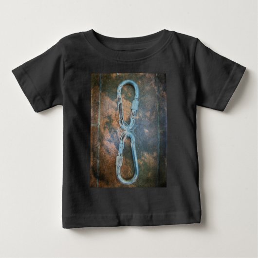 T-shirt Pour Bébé Étoile d'argent infini (Devant)