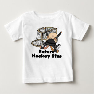 T-shirt Pour Bébé Étoile de hockey