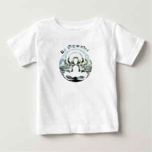 T-shirt Pour Bébé Être comme de l'eau quotidienne zen