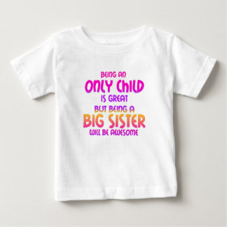 T-shirt Pour Bébé Être un enfant unique est grand, pourpre