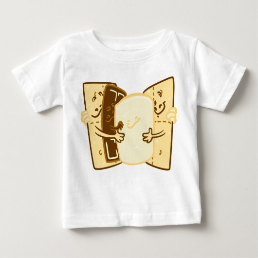 T-shirt Pour Bébé Étreinte de groupe (Devant)