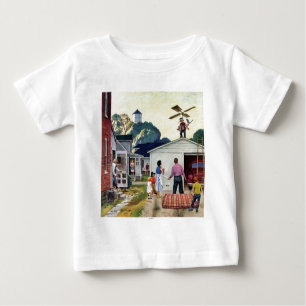 T-shirt Pour Bébé Étude pour voler