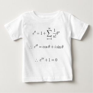 T-shirt Pour Bébé Euler a expliqué : addition