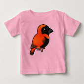 T-shirt Pour Bébé Évêque rouge du Sud (Devant)